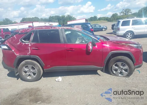 2025 Toyota Rav4 Hybrid Xle from USA, damaged, VIN 2T3RWRFV7SW266322